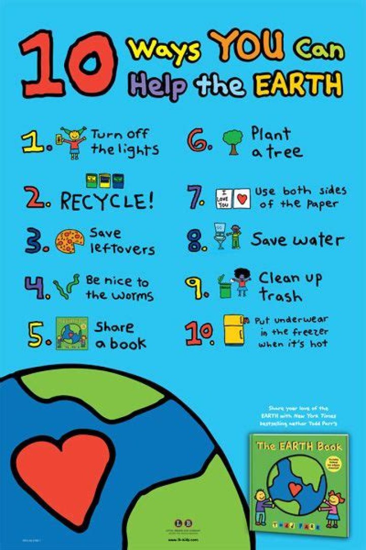 10 things you can do to make a difference for Earth Month