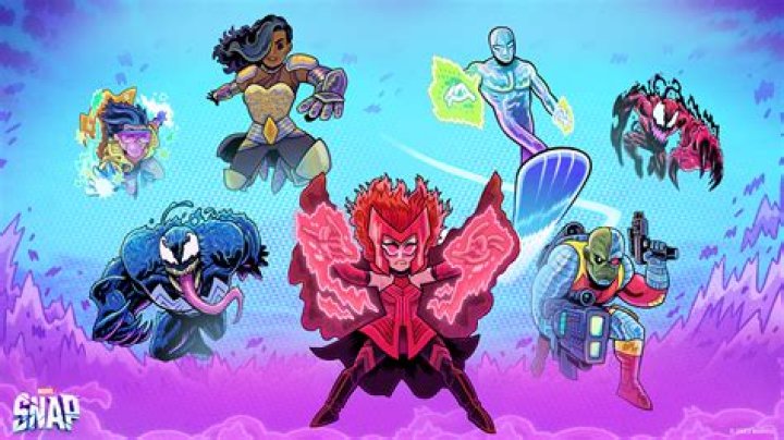 All Dan Hipp card variants in Marvel Snap