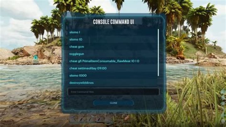 ARK: Survival Ascended - Console command guide when!?