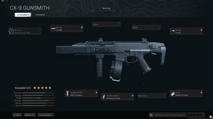 COD Warzone: The Best CX-9 Warzone Loadout with Details