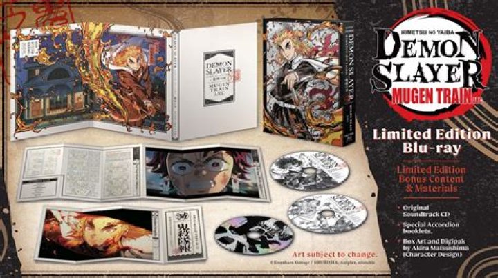 Demon Slayer Mugen Train Blu-ray Release Date Confirmed