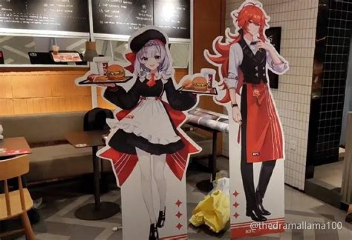 Diluc KFC skin