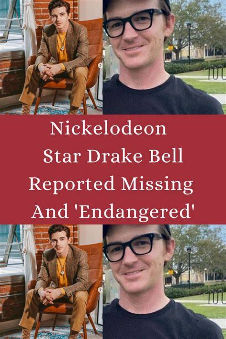 Drake Bell missing and Drake Bell Nickelodeon