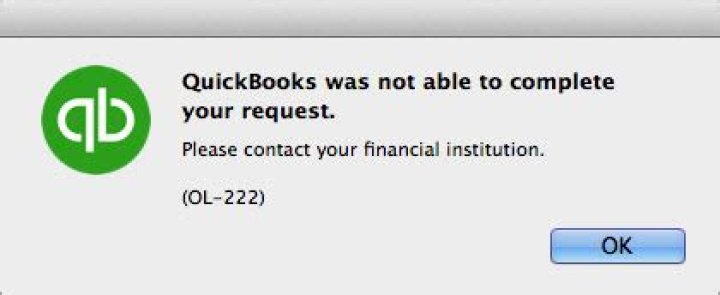 Easy Ways to Get Rid of QuickBooks Error Code ol-222