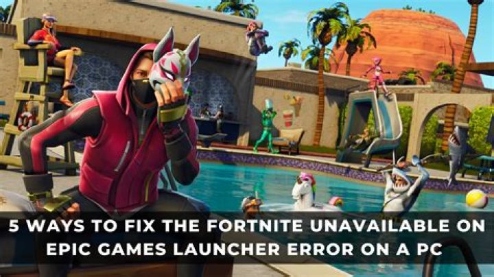 Fortnite’s “Limited Pool” error is visual-only, Epic says