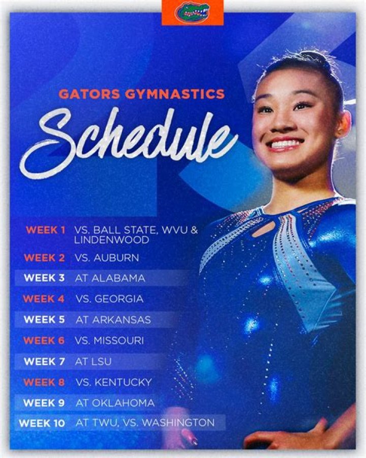 Gators Gymnastics announce 2024 schedule