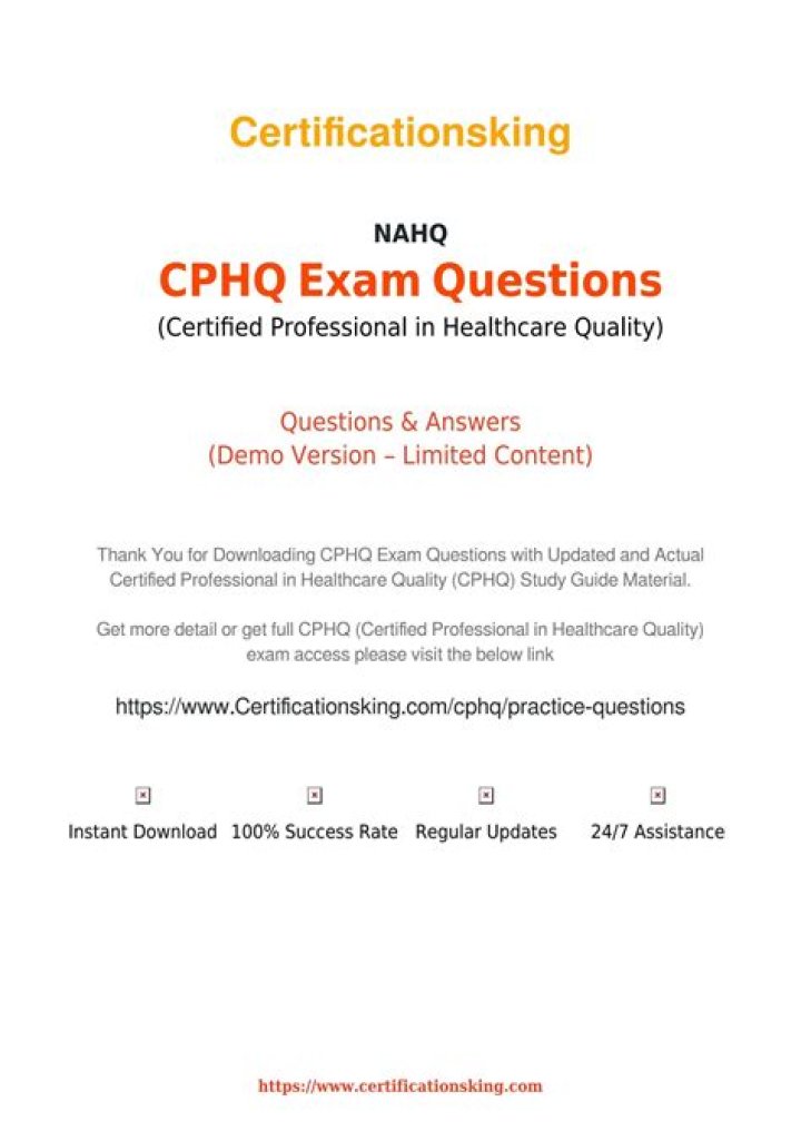 Get Real NAHQ CPHQ Exam Dumps