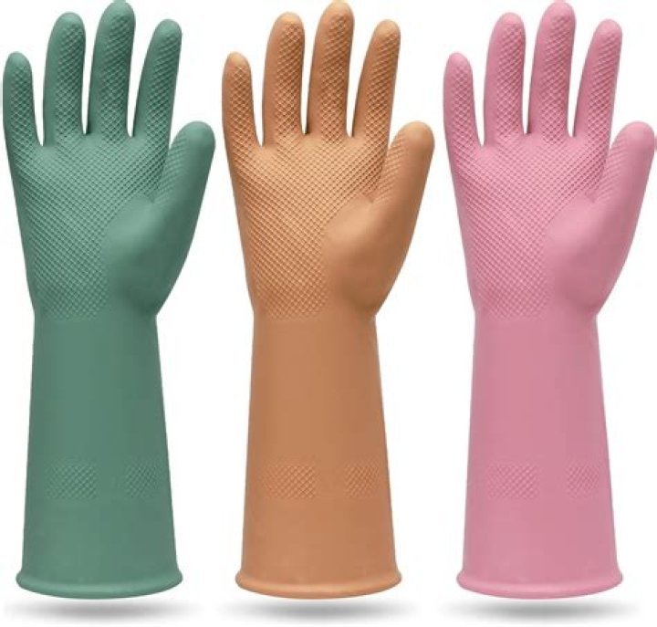 Household Gloves, M N Rubber