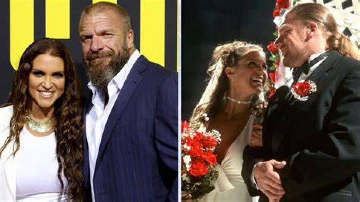 How many times did Triple H marry?