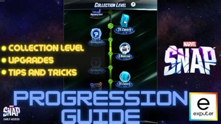 How progression works in Marvel Snap