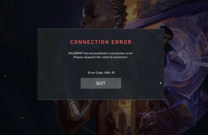 How to fix Connection Lost Error code 81 in Valorant?