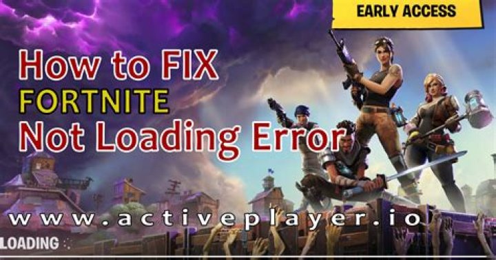 How to fix Fortnite not loading error