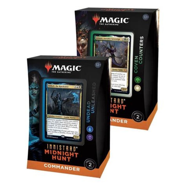 Innistrad: Midnight Hunt Commander preconstructed decks revealed