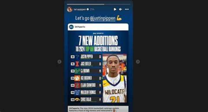 Justin Pippen: Instagram, Ranking, Height