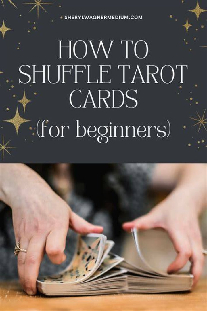 Learn How to Shuffle and Pull Tarot Cards Like a Pro