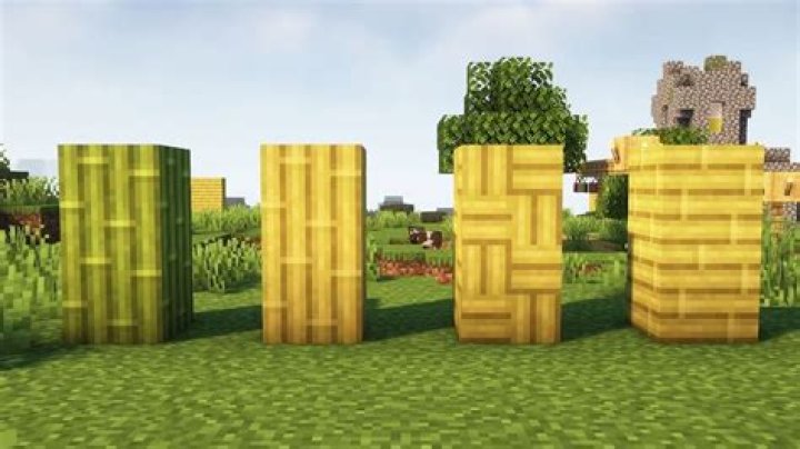 Minecraft: How to make a Bamboo raft