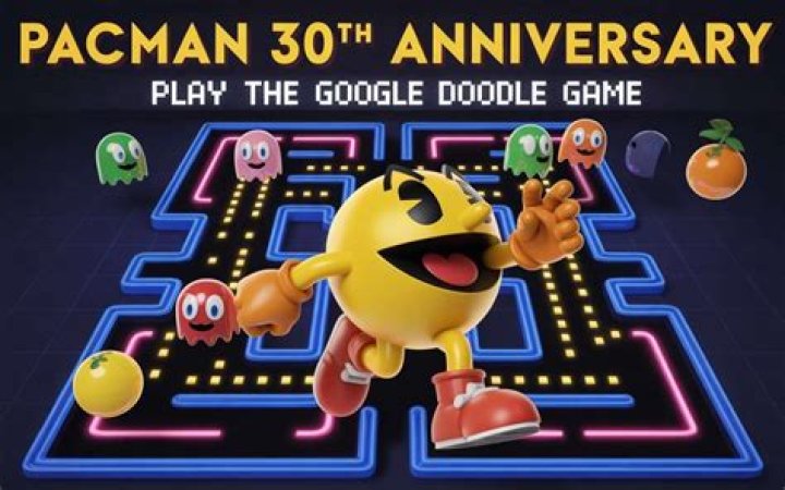 Pacman 30th Anniversary a maze-chasing game