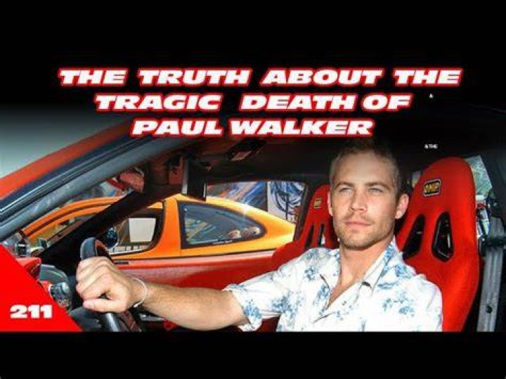 Paul Walker Autopsy: Understanding The Tragic Incident