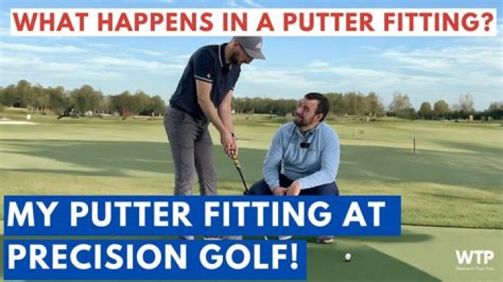Putter fitting at Precision Golf