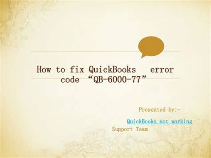 QuickBooks error 6000 77: What it is and How to Fix it