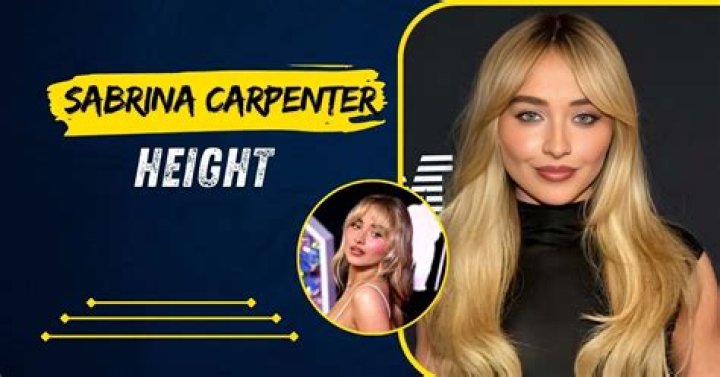 Sabrina Carpenter Height, Weight: A Comprehensive Overview