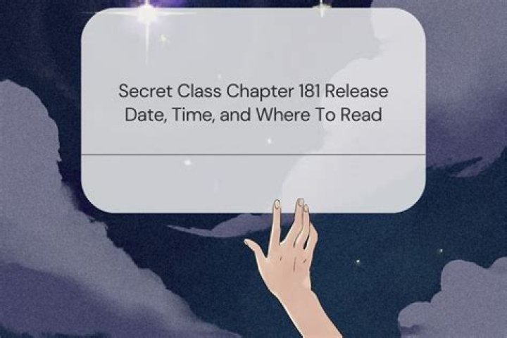 Secret Class Chapter 181 Release Date and Where To Read