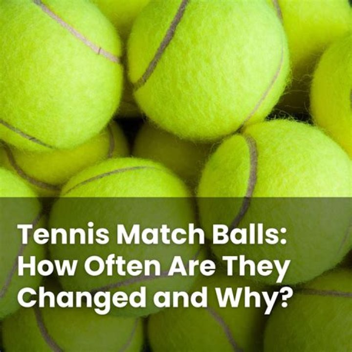 Tennis Balls In A Match