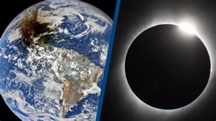 This is what a solar eclipse looks like from space – WSOC TV