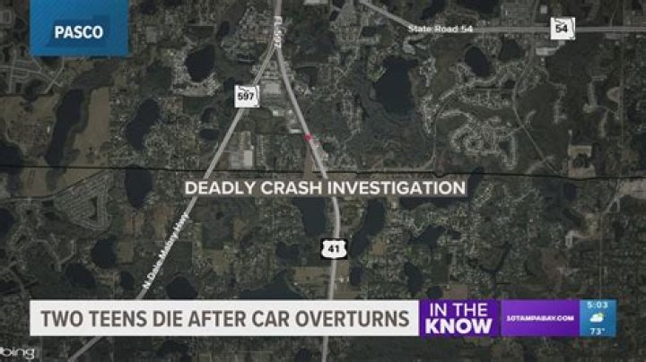 Two teens killed in Pasco County crash