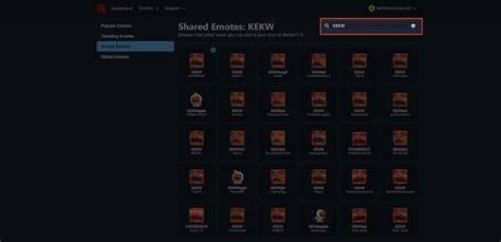What is KEKW in Twitch chat?