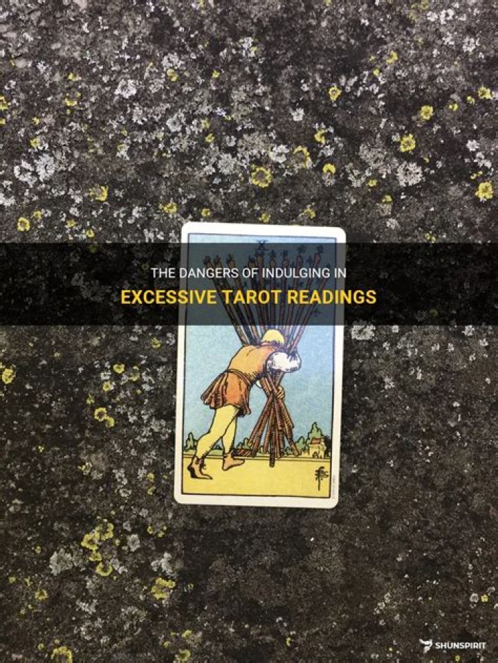 When is too much Tarot, too much Tarot? -