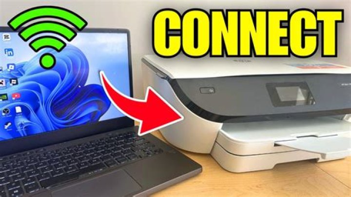 Wirelessly Connect Dell Laptop to Printer