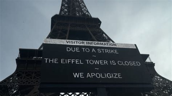 Workers strike closes Eiffel Tower indefinitely